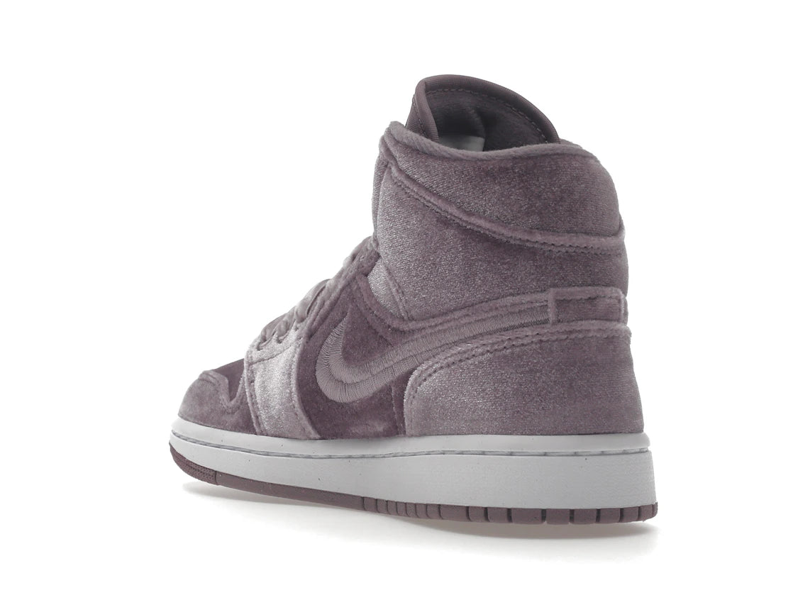 Air Jordan 1 Mid SE Purple Velvet (Women's) - vue secondaire B