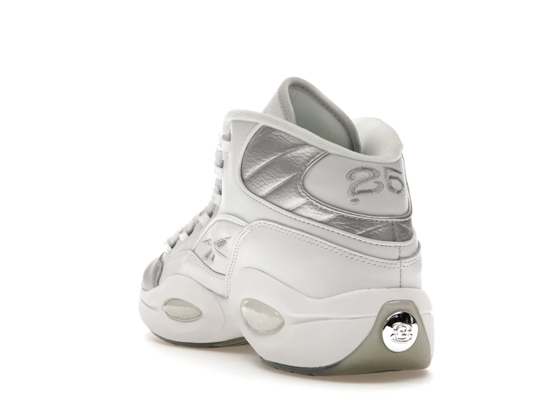 Reebok Question Mid 25th Anniversary Silver Toe - vue secondaire B