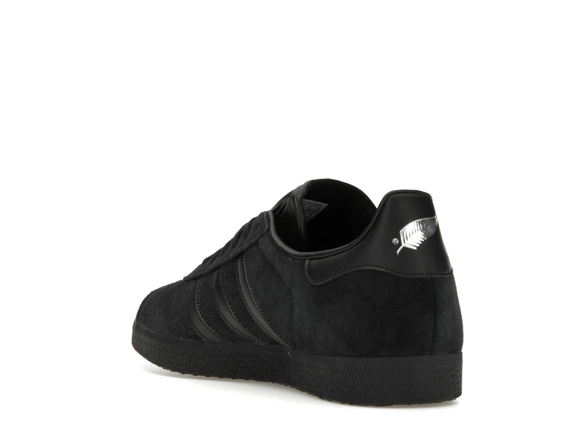 adidas Gazelle All Black Silver Metallic - vue secondaire B
