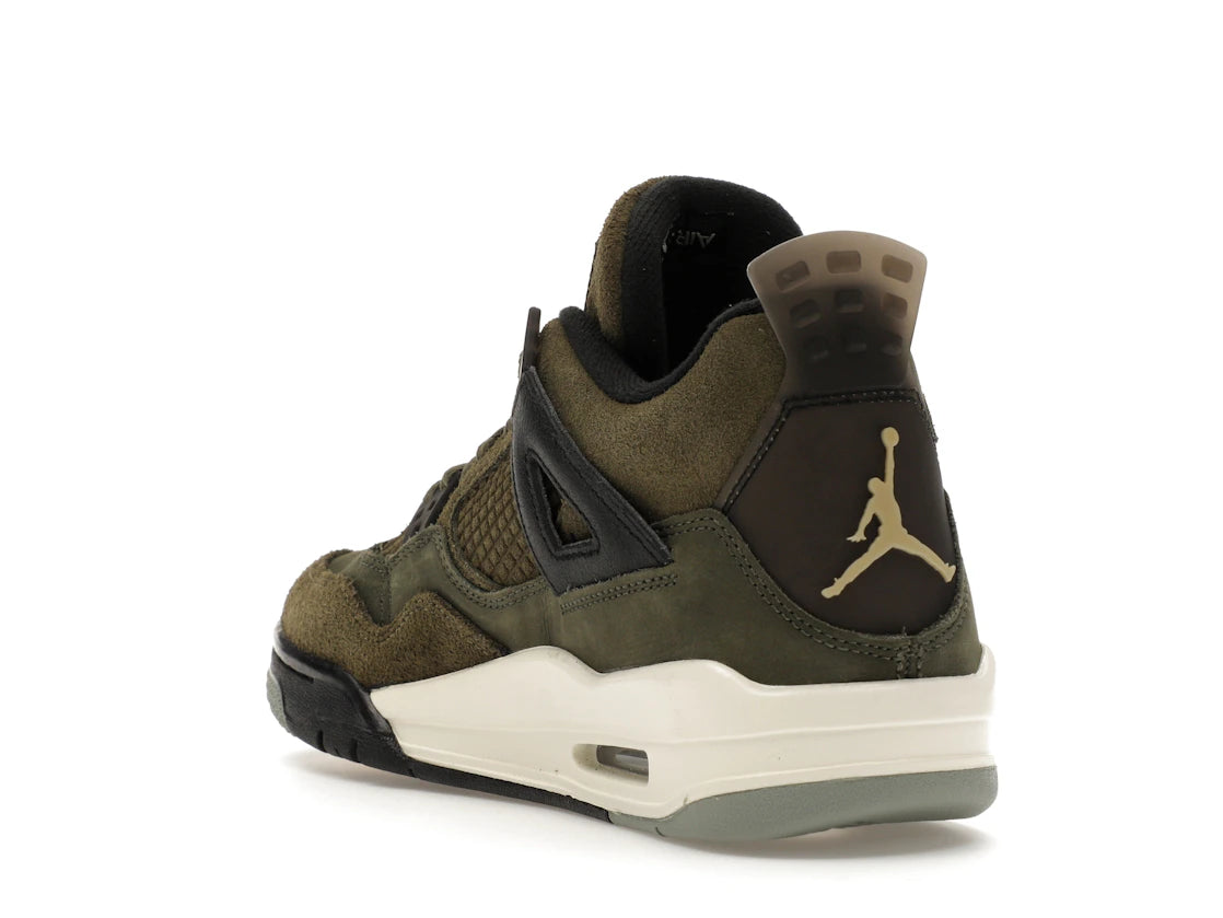 Jordan 4 Retro SE Craft Medium Olive (GS) - vue secondaire B