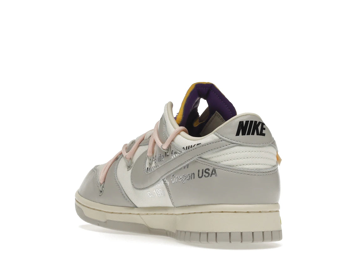 Nike Dunk Low Off-White Lot 24 - vue secondaire B