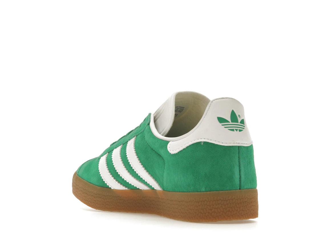 adidas Gazelle Court Grüne Schuhe Weiß - vue secondaire B