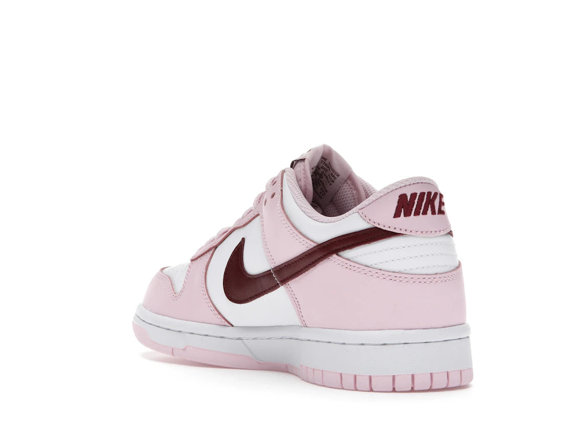 Nike Dunk Low Pink Foam Red White (GS) - vue secondaire B