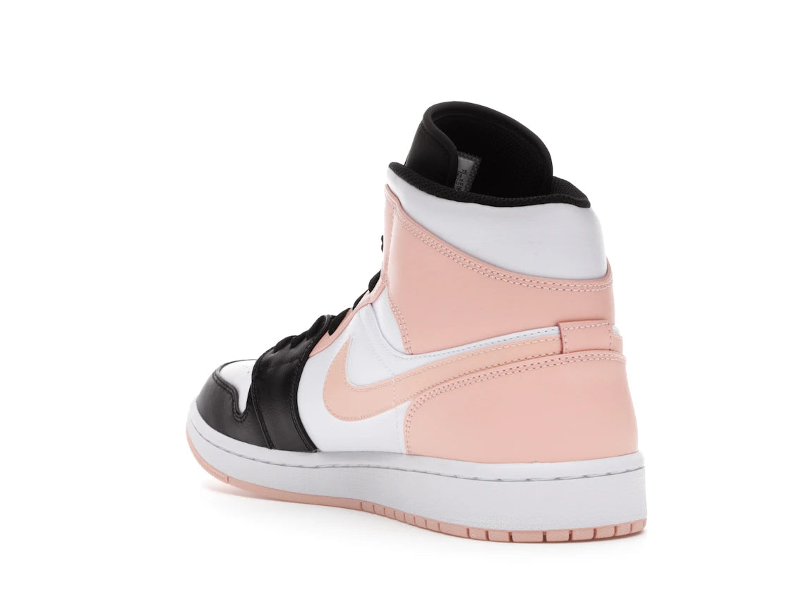 Jordan 1 Mid Arctic Orange Black Toe - vue secondaire B