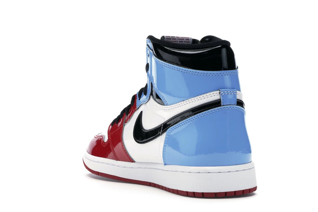 Jordan 1 Retro High Fearless UNC Chicago - vue secondaire B