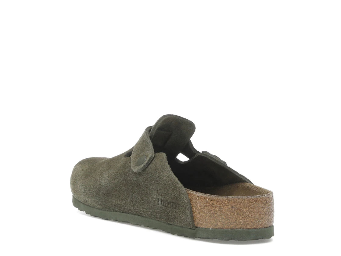 Birkenstock Boston Suede Thyme - vue secondaire B