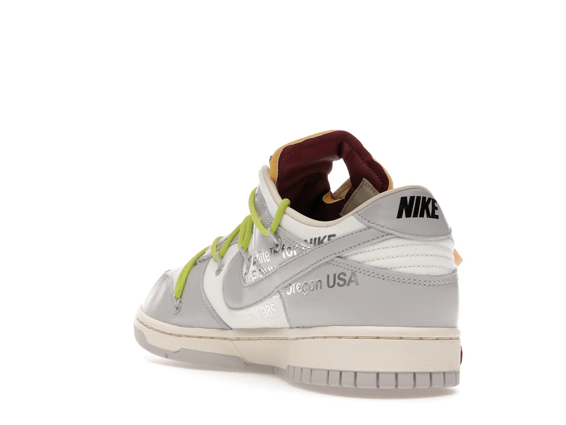 Nike Dunk Low Off-White Lot 8 - vue secondaire B