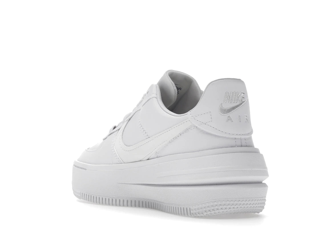 Nike Air Force 1 PLT.AF.ORM Triple White (Damen) - vue secondaire B