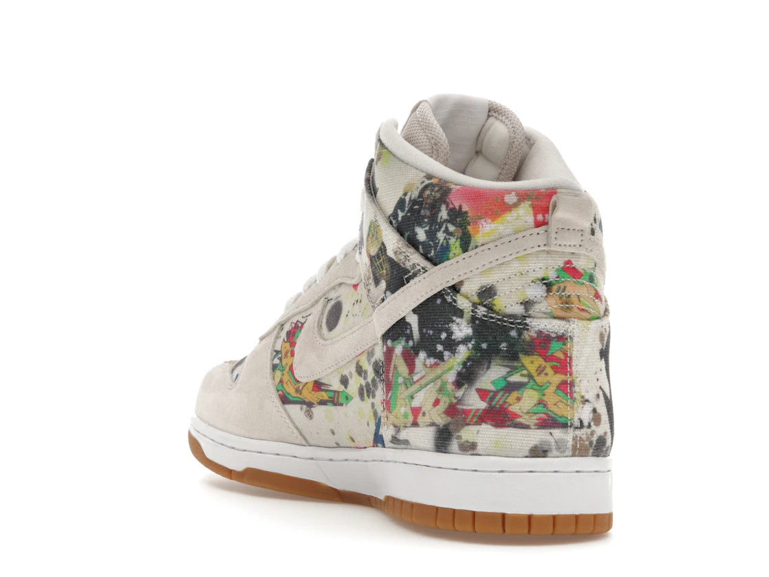 Nike SB Dunk High Supreme Rammellzee - vue secondaire B