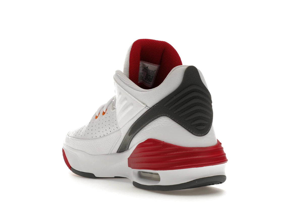 Jordan Max Aura 5 White Cardinal Red - vue secondaire B
