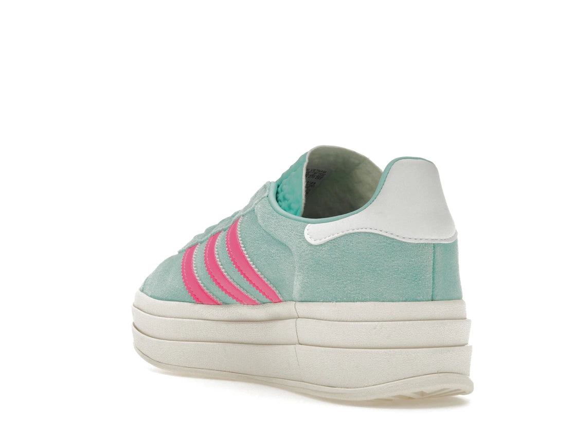 adidas Gazelle Bold Flash Aqua Lucid Pink (Damen) - vue secondaire B