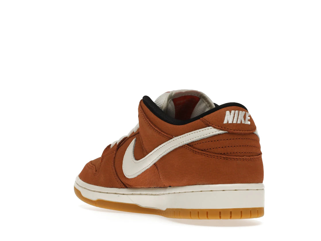 Nike SB Dunk Low Pro Dunkelrot - vue secondaire B