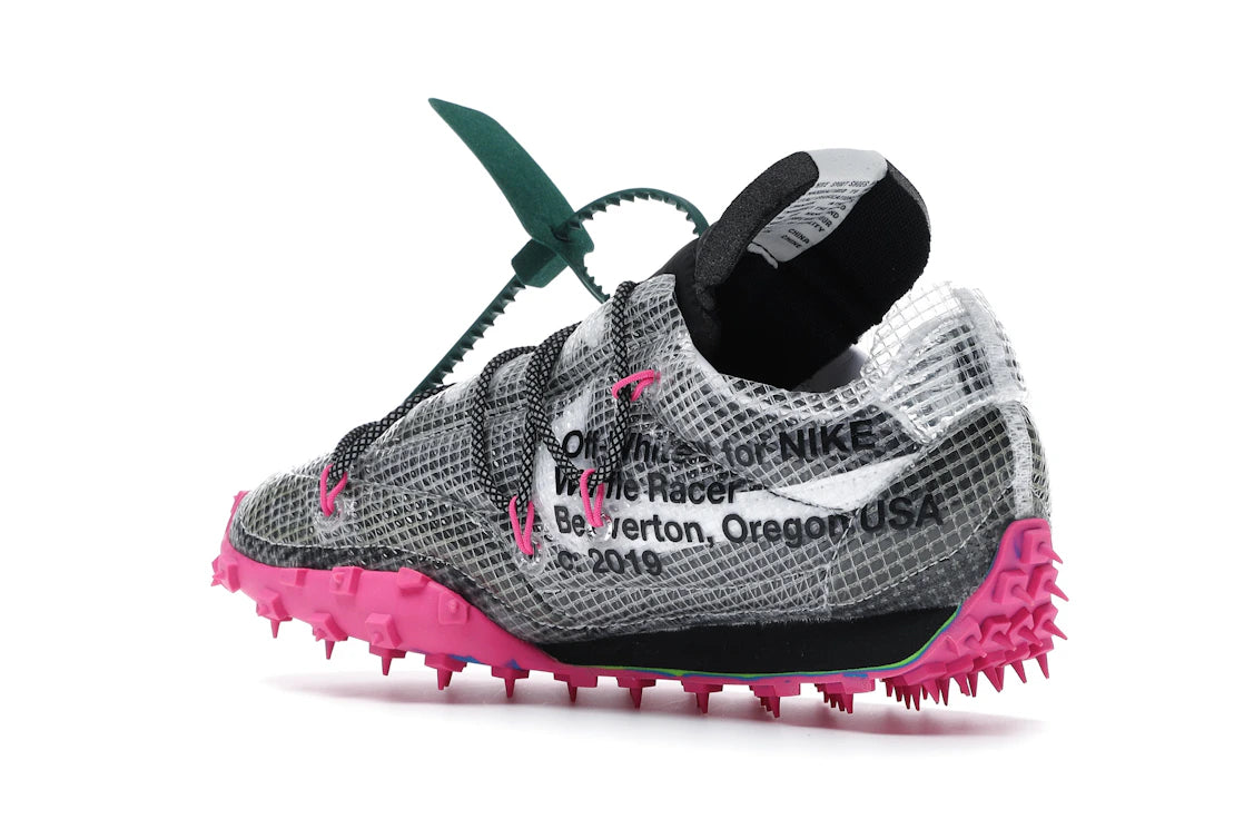 Nike Waffle Racer Off-White Black (Women's) - vue secondaire B