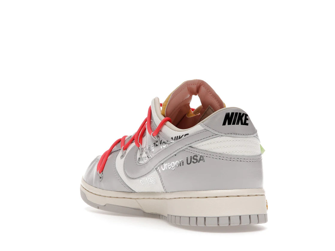 Nike Dunk Low Off-White Lot 6 - vue secondaire B