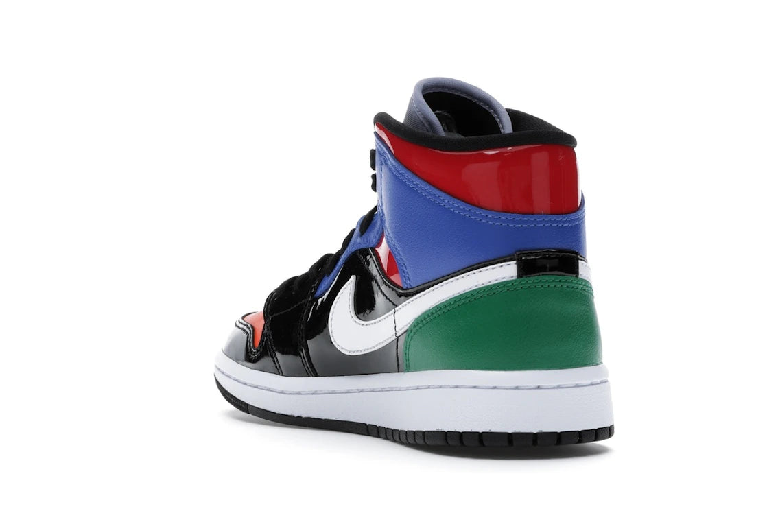 Jordan 1 Mid Multi Patent (Women's) - vue secondaire B