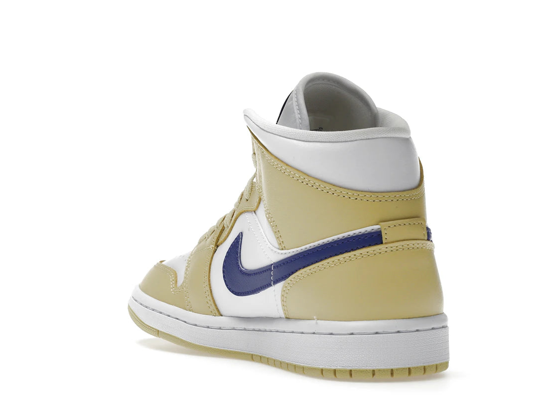 Jordan 1 Mid Lemon Wash Lapis (Damen) - vue secondaire B