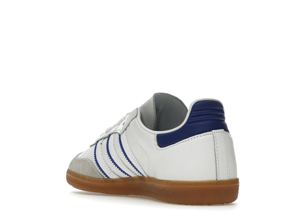 adidas Samba Leather Cloud White Lucid Blue - vue secondaire B