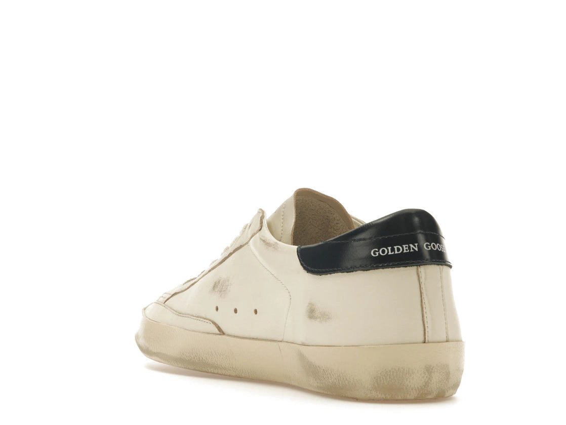 Golden Goose Super-Star Beige Nachtblau - vue secondaire B