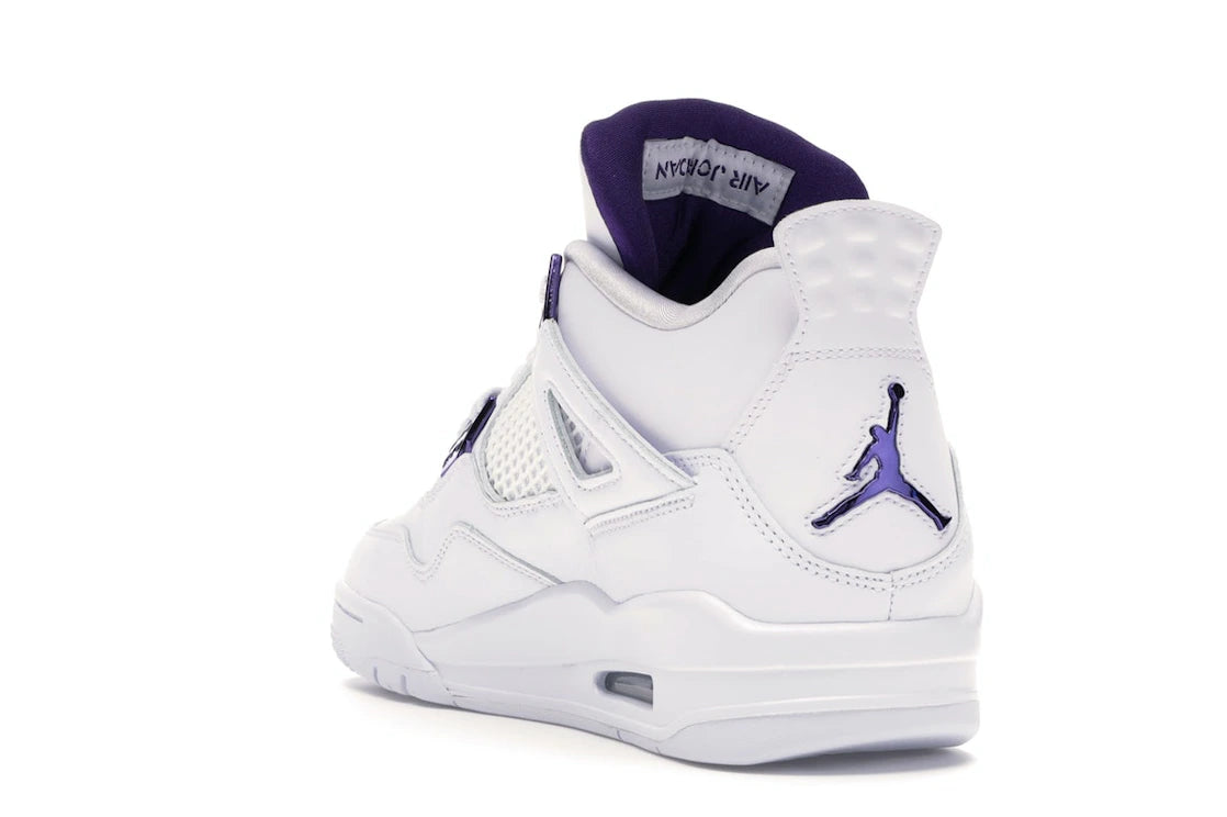Jordan 4 Retro Metallic Purple - vue secondaire B