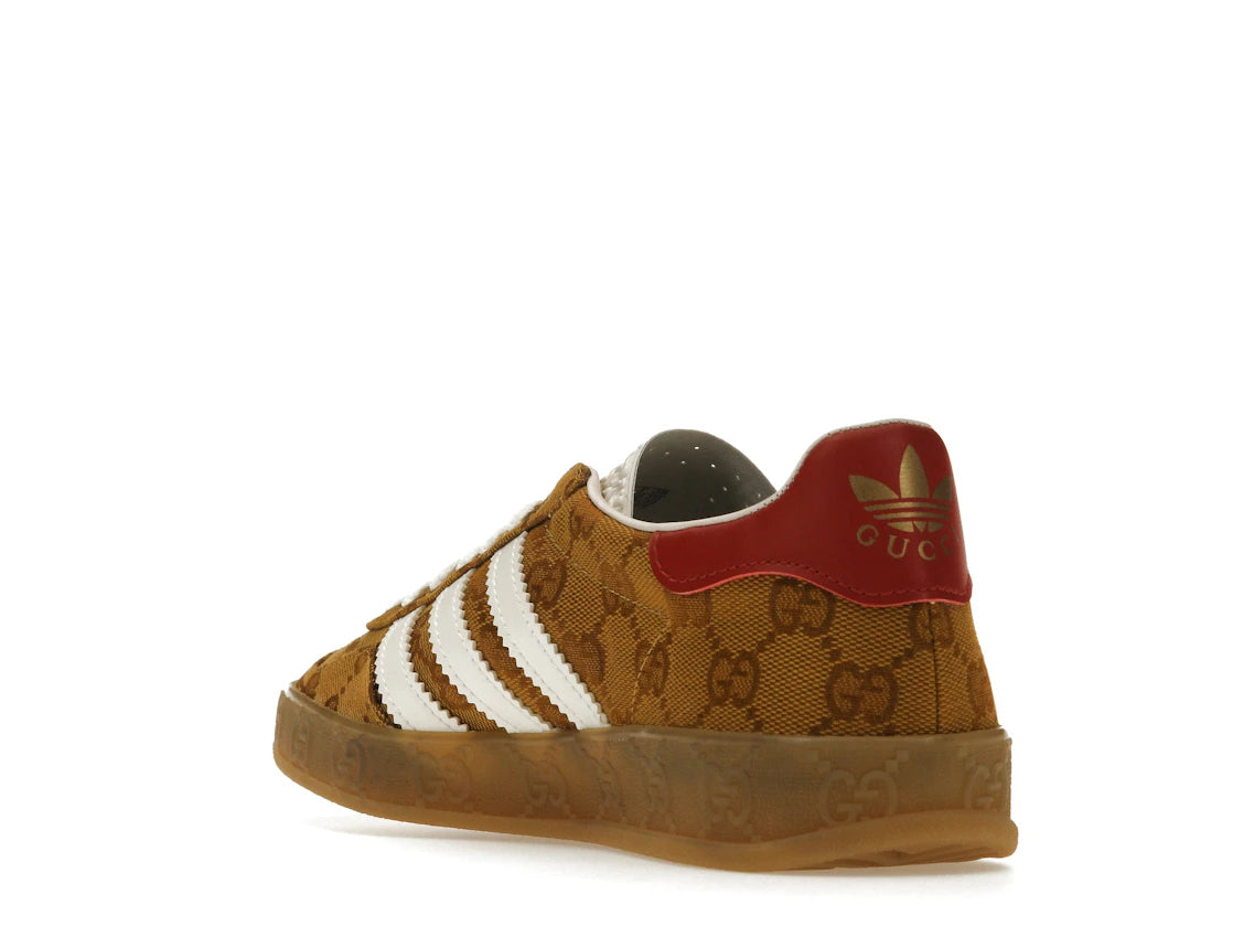 adidas Gazelle Gucci Original GG Beige Brown (Women's) - vue secondaire B
