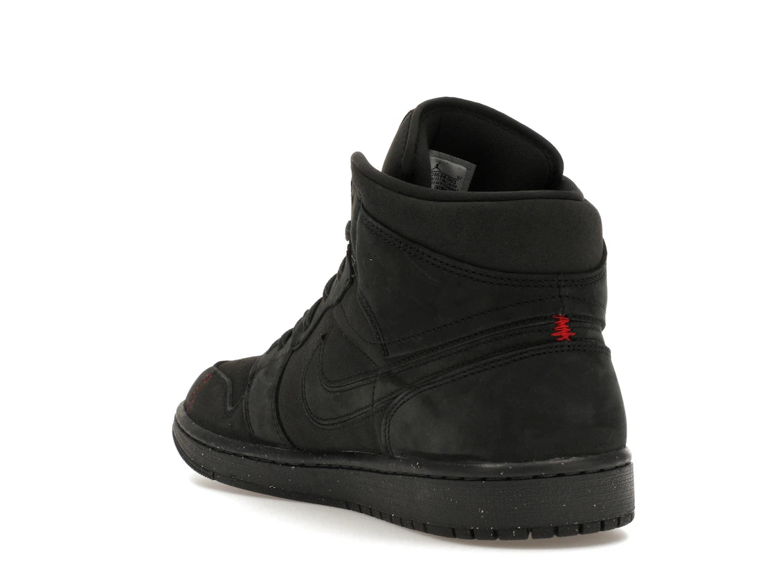 Jordan 1 Mid SE Craft Dark Smoke Red - vue secondaire B