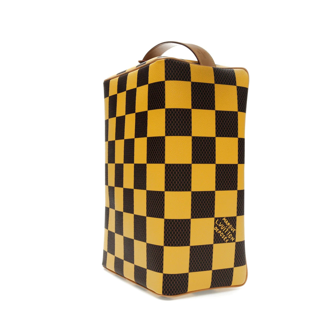 Louis Vuitton Shoes Bag Damier Pop Yellow - vue secondaire B