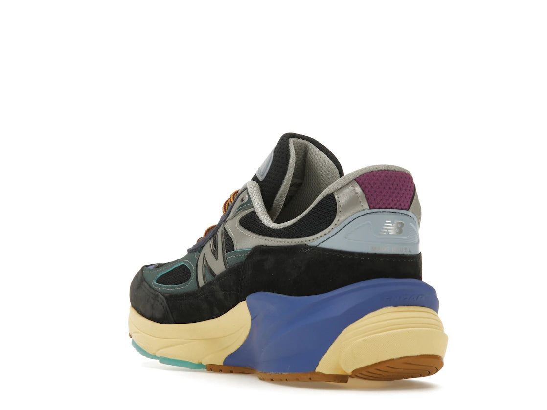 New Balance 990v6 MiUSA Action Bronson Lapis Lazuli - vue secondaire B