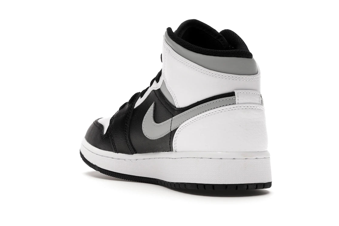 Jordan 1 Mid White Shadow (GS) - vue secondaire B