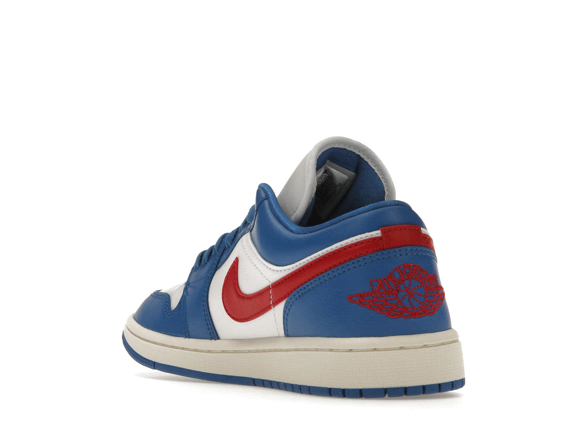 Jordan 1 Low Sport Blue Gym Red (Women's) - vue secondaire B