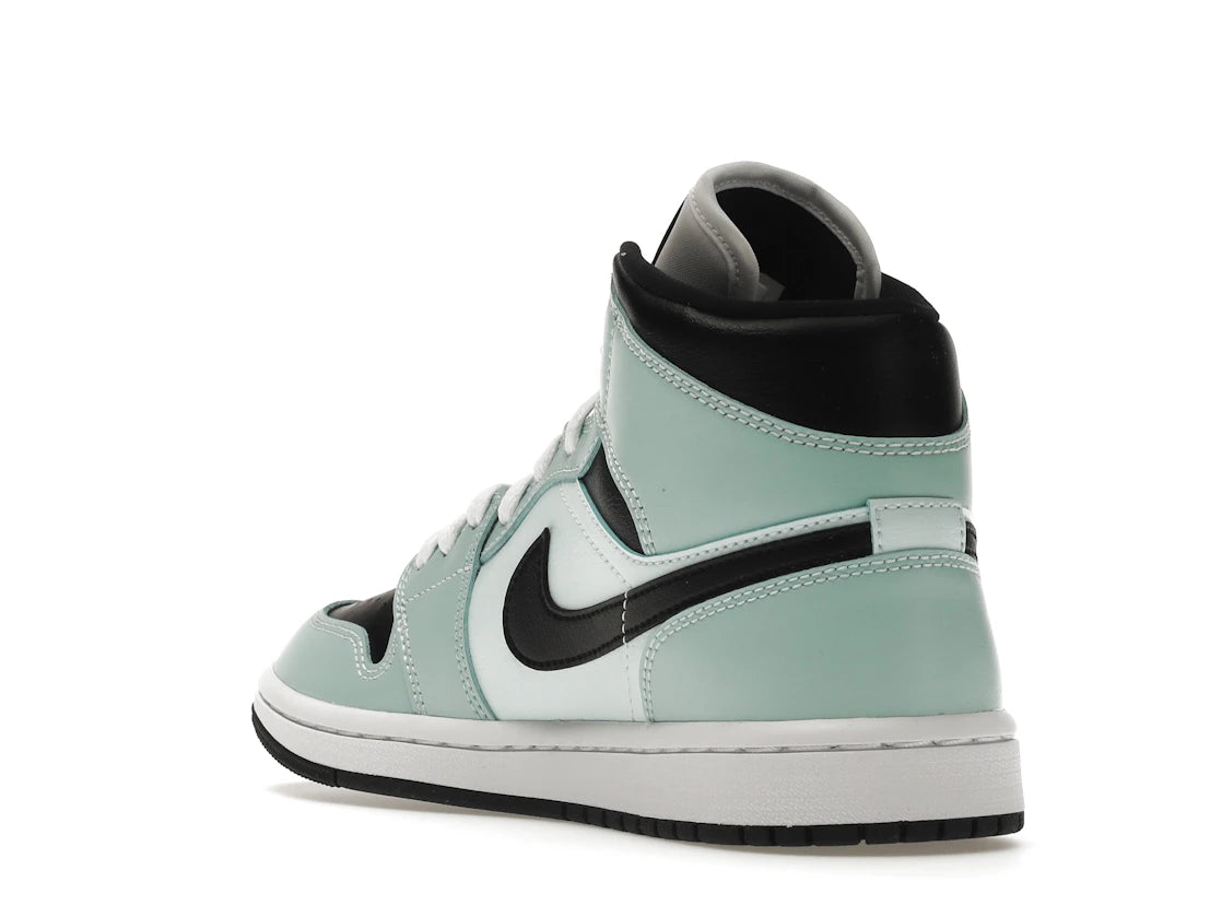 Jordan 1 Mid Aqua Blue Tint (Women's) - vue secondaire B