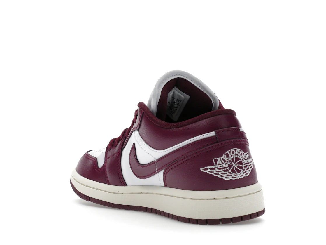 Jordan 1 Low Bordeaux (Women's) - vue secondaire B