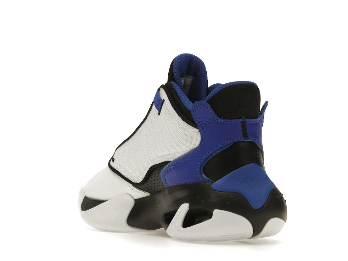 Jordan Max Aura 4 Weiß Schwarz Hyper Royal - vue secondaire B