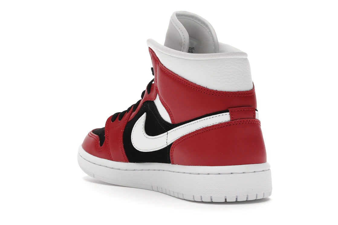 Jordan 1 Mid Gym Red Black (Damen) - vue secondaire B