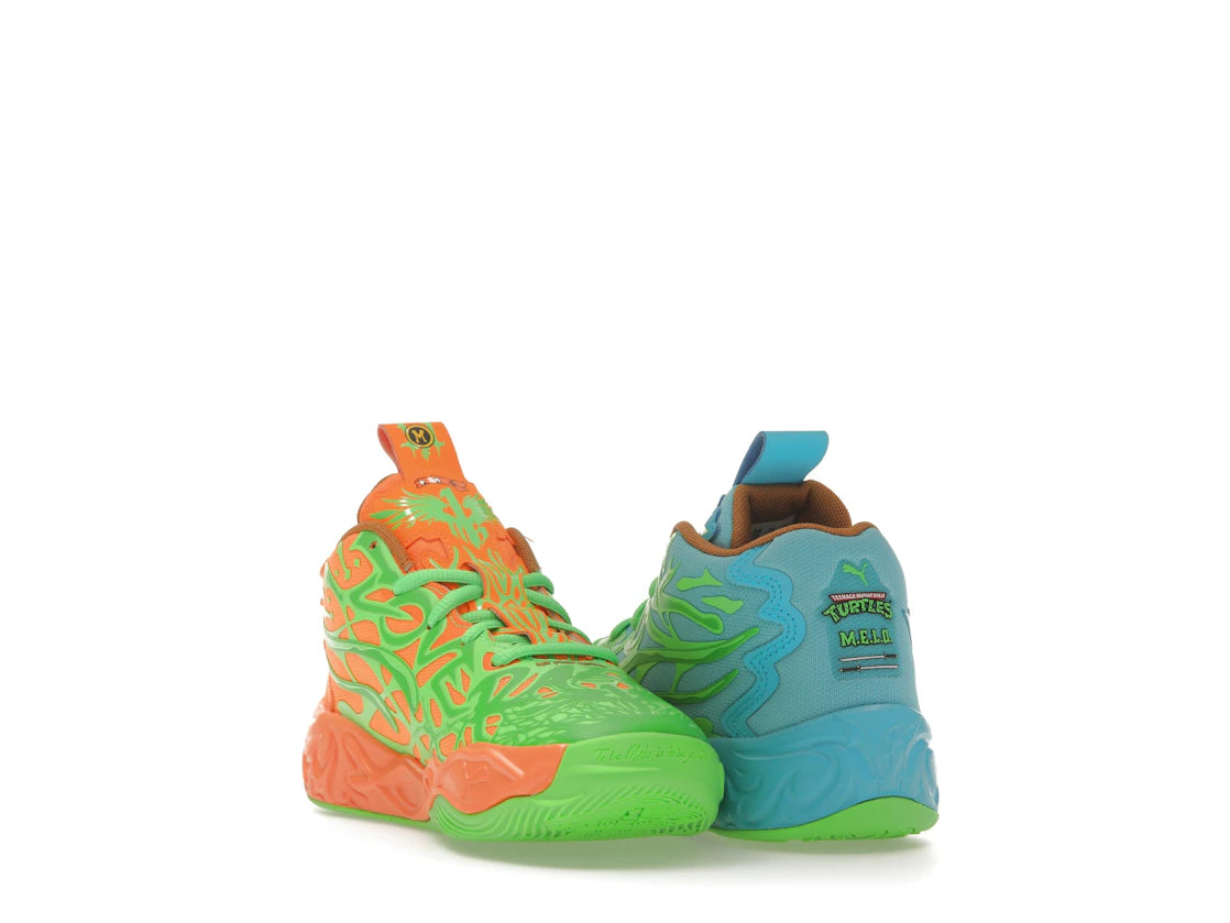 Puma LaMelo Ball MB.04 Teenage Mutant Ninja Turtles Leonardo & Michelangelo (PS) - vue secondaire B