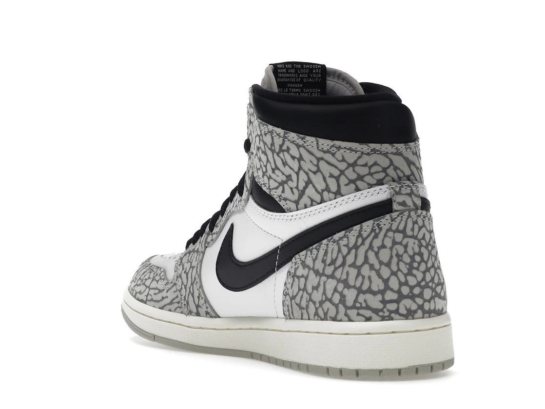 Jordan 1 Retro High OG White Cement - vue secondaire B