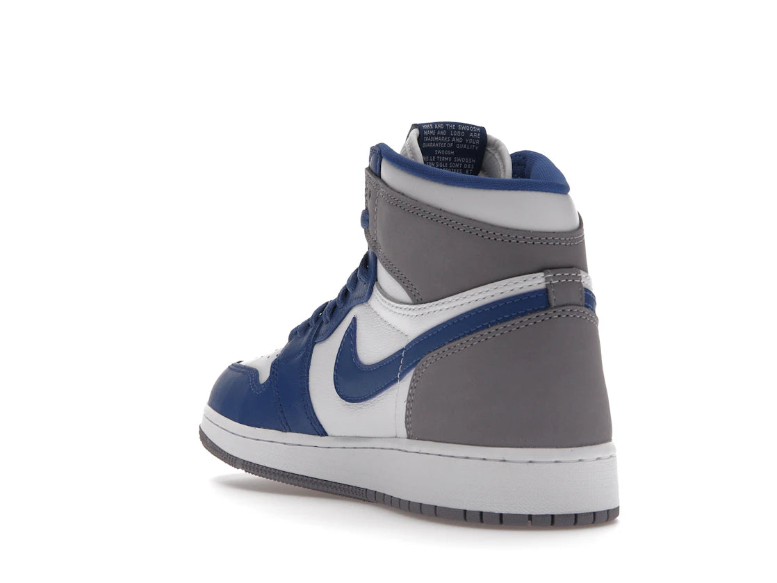 Jordan 1 Retro High OG True Blue (GS) - vue secondaire B