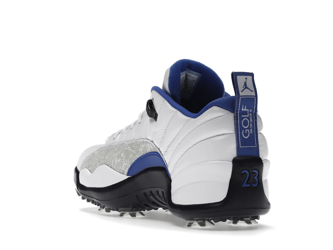 Jordan 12 Retro Low Golf NRG P22 Laser Game Royal - vue secondaire B