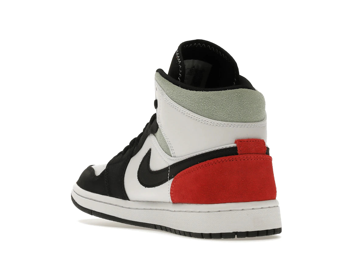 Jordan 1 Mid SE Red Black Toe - vue secondaire B