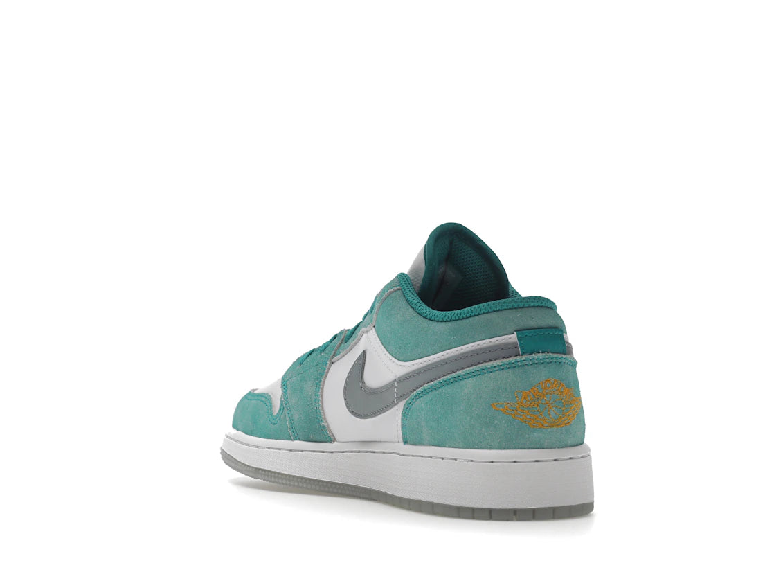 Jordan 1 Low New Emerald (GS) - vue secondaire B