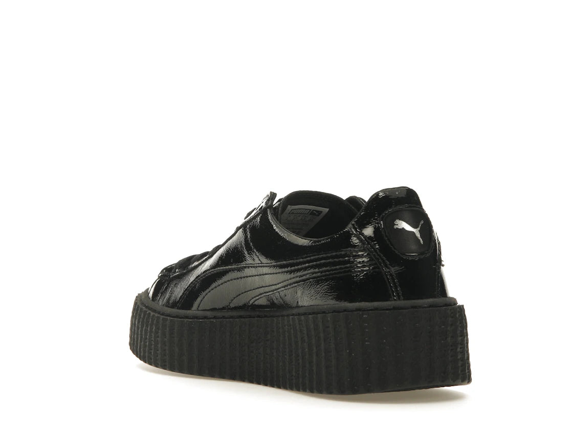 Puma Creeper Rihanna Fenty Cracked Leather Black (Women's) - vue secondaire B