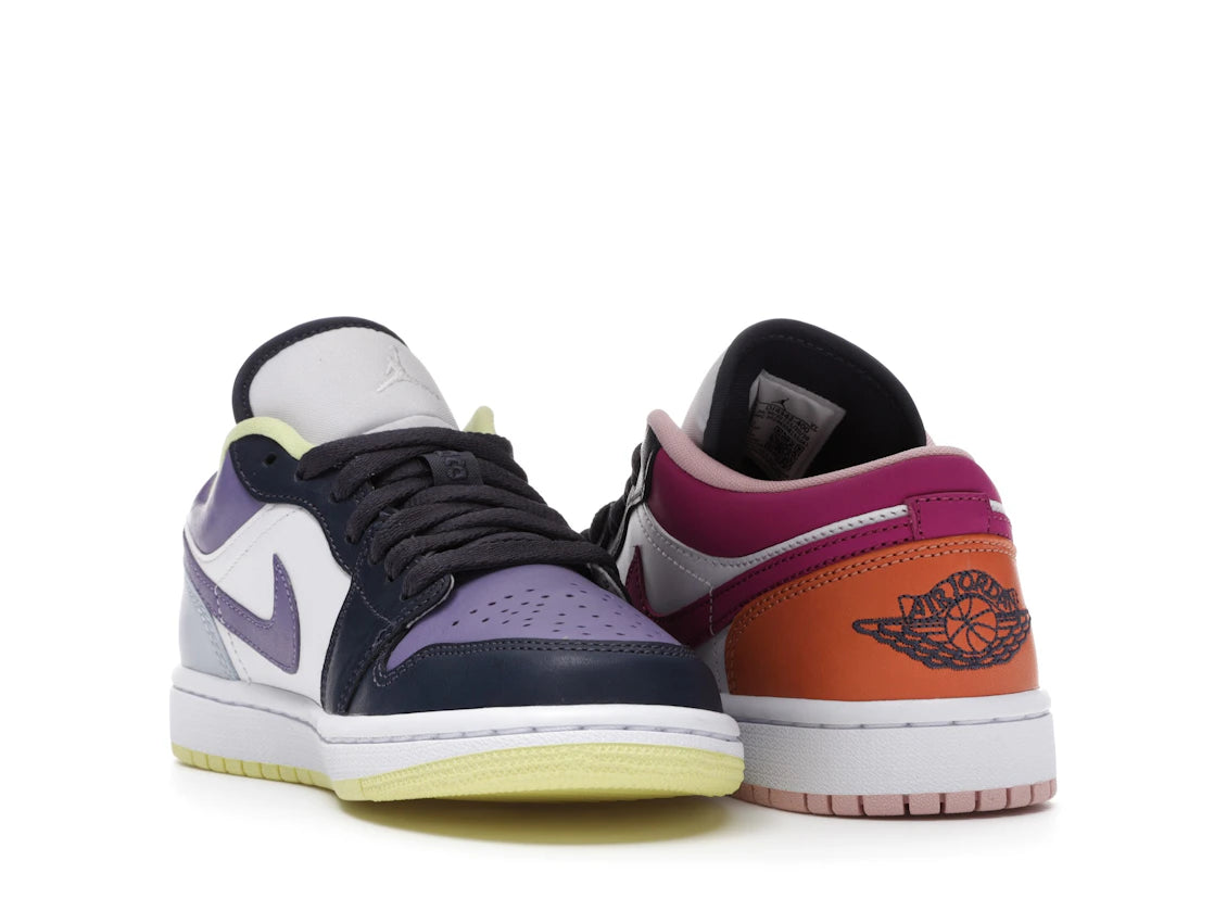 Jordan 1 Low Purple Magenta (Damen) - vue secondaire B