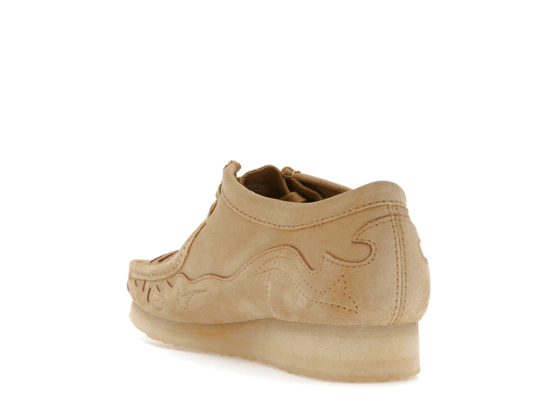 Clarks Originals Wallabee Boots Supreme Western Cut Out Tan - vue secondaire B