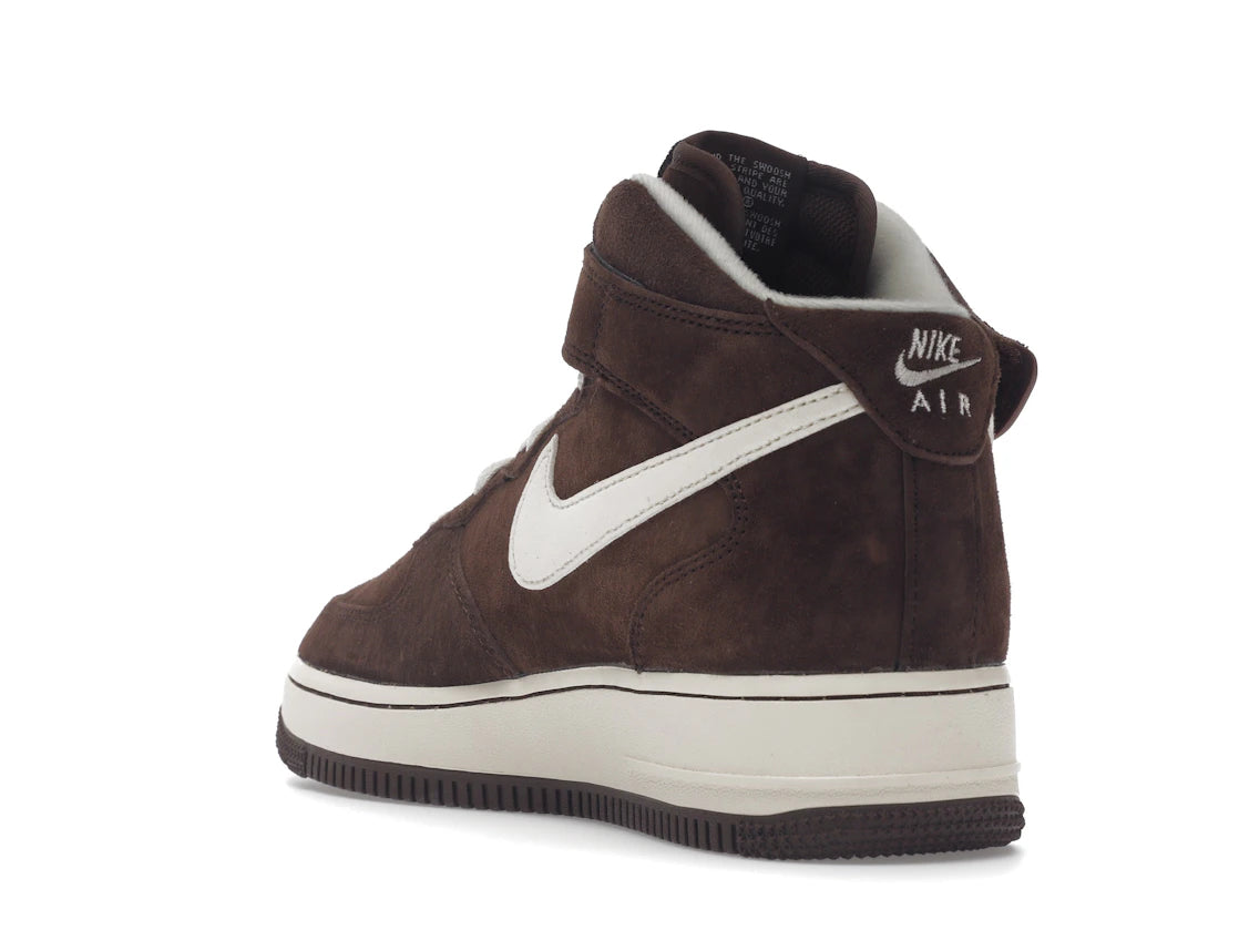 Nike Air Force 1 Mid QS Chocolate - vue secondaire B
