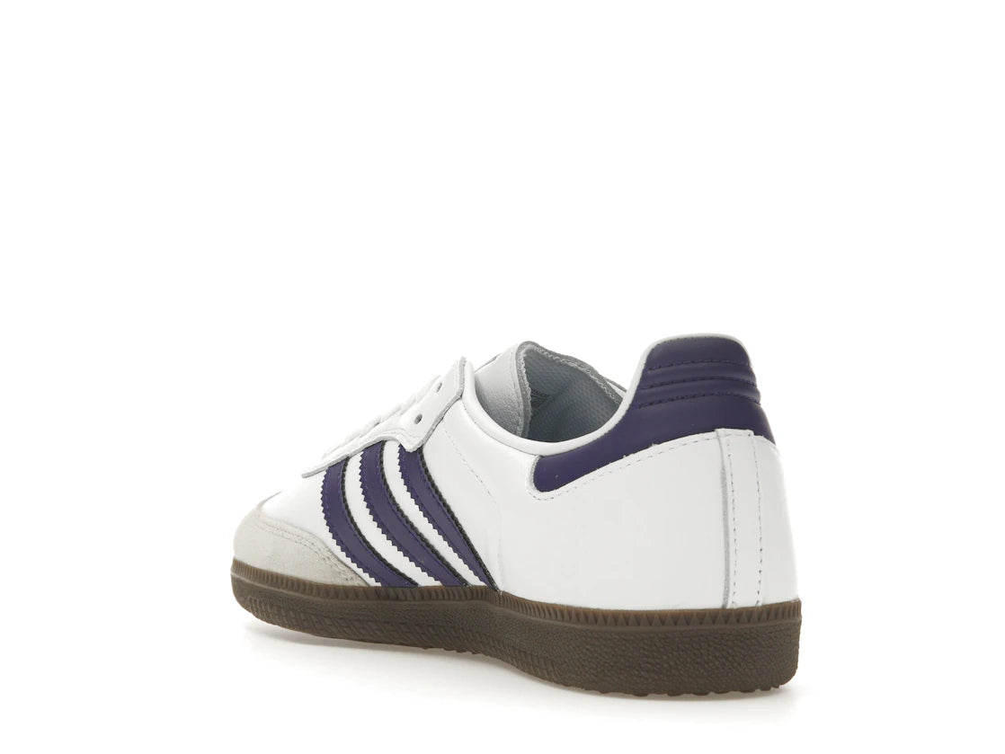 adidas Samba ADV Cloud White Collegiate Purple - vue secondaire B