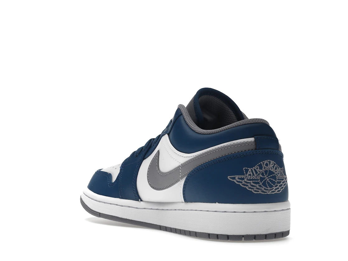 Jordan 1 Low True Blue - vue secondaire B