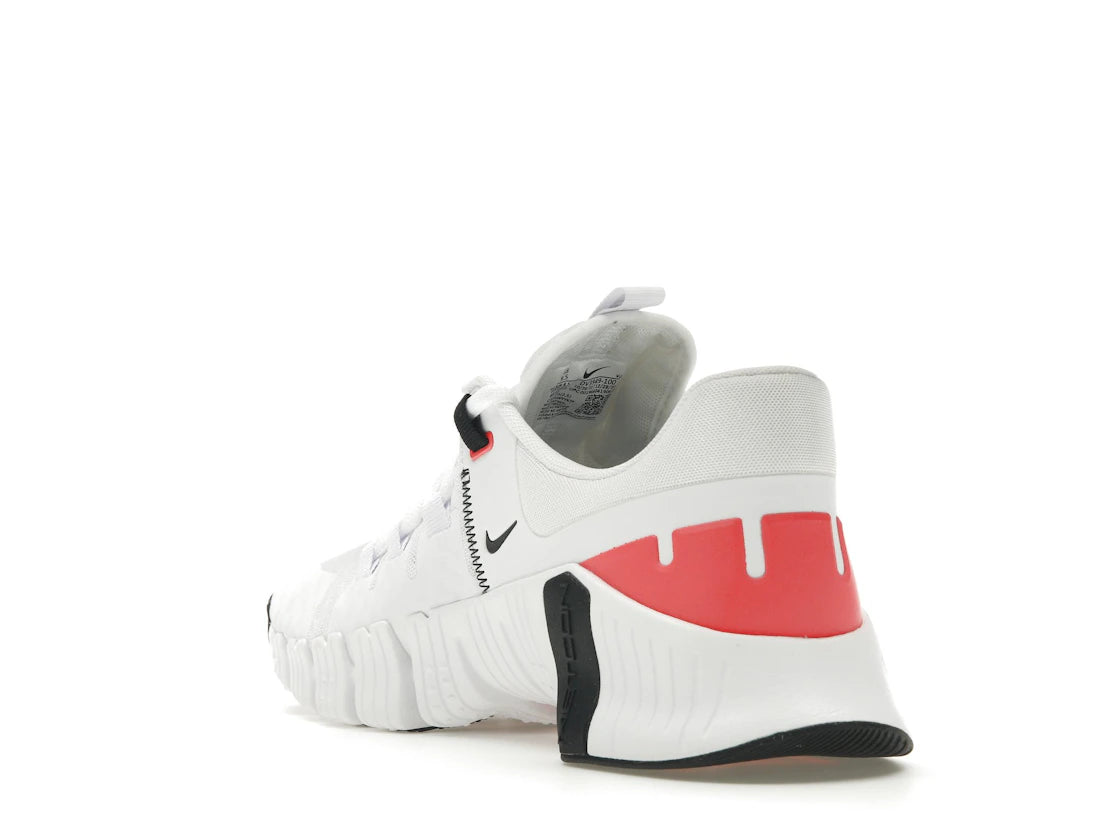 Nike Free Metcon 5 Weiß/Hellrot - vue secondaire B
