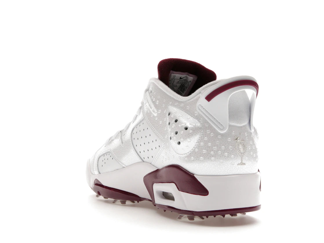 Jordan 6 Retro Low Golf NRG Bordeaux - vue secondaire B