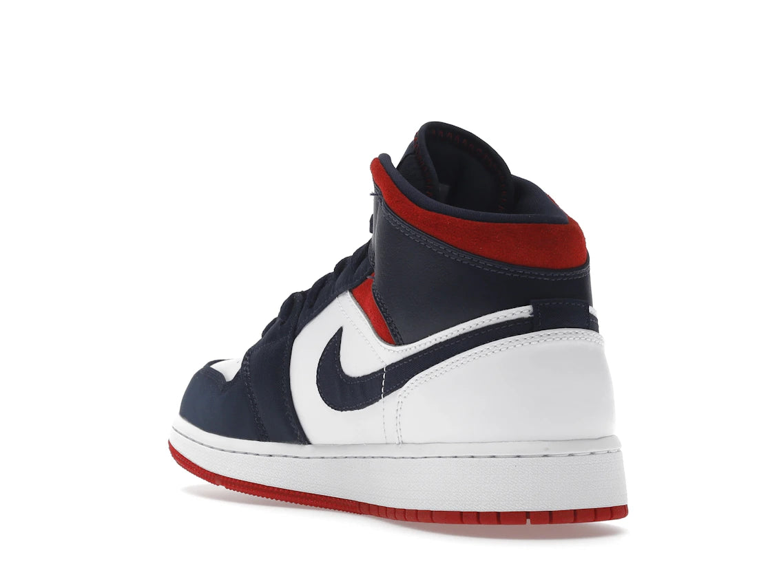 Jordan 1 Mid SE USA (GS) - vue secondaire B