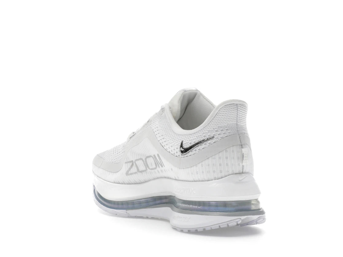 Nike Air Zoom Pegasus Premium White Metallic Silver (Women's) - vue secondaire B