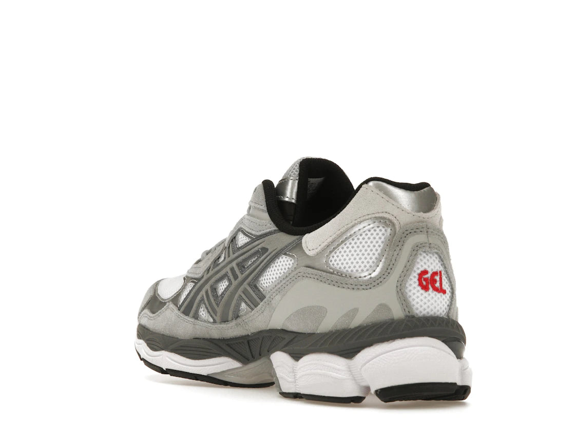 ASICS Gel-NYC Weiß Stahlgrau - vue secondaire B